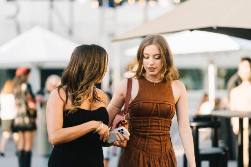 Guests attend Melbourne Fashion Festival 2024 on March 07, 2024 in Melbourne, Australia.