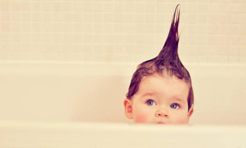 hair raising - hairstyle stock-fotos und bilder