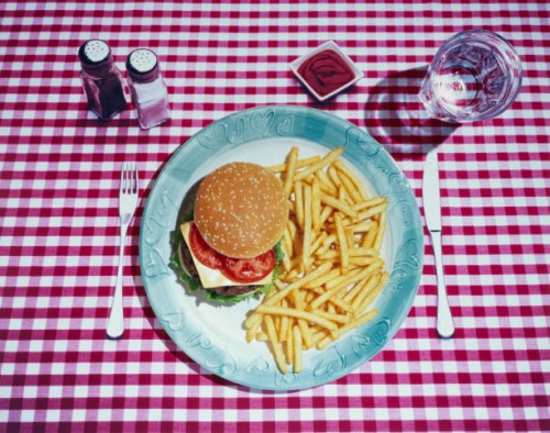 hamburger and french fries - junk food stock pictures, royalty-free photos & images