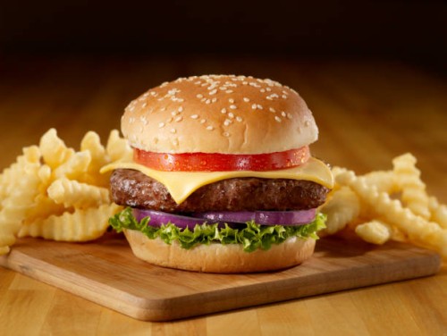 hamburger with french fries - junk food stock pictures, royalty-free photos & images
