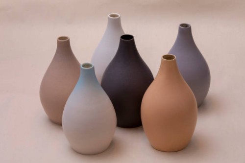 handmade minimal ceramics - home decoration stock pictures, royalty-free photos & images