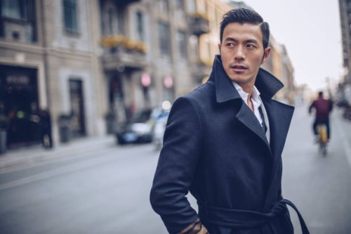 handsome man downtown - fashion stock pictures, royalty-free photos & images