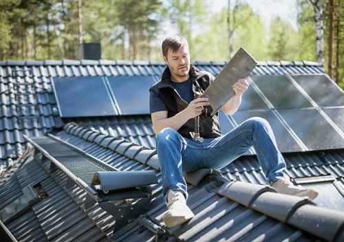 handyman constructing his own home - home decoration stock pictures, royalty-free photos & images