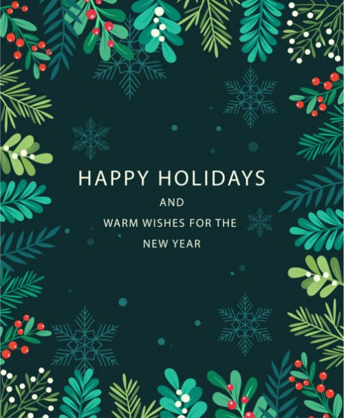 happy holidays background - home decoration stock illustrations