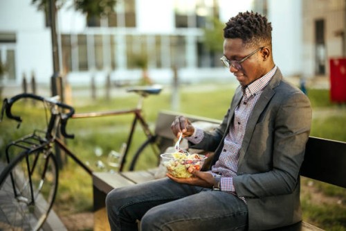 happy on a diet - junk food stock pictures, royalty-free photos & images