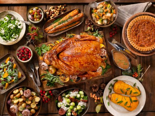 holiday turkey dinner - food stock pictures, royalty-free photos & images