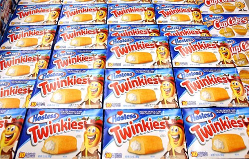 Hostess Twinkies are offered for sale at a Jewel-Osco grocery store on December 11, 2012 in Chicago, Illinois. The Jewel-Osco grocery store chain...