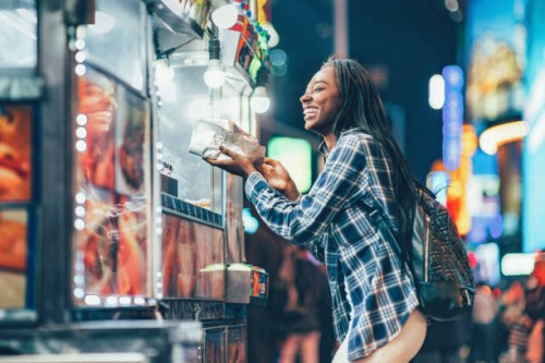 hot dog stand - food stock pictures, royalty-free photos & images