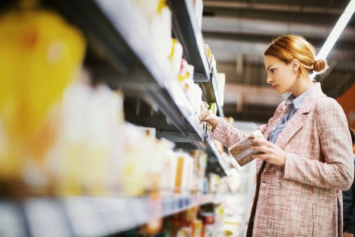 ik vond de glutenvrij brood. - food stockfoto's en -beelden