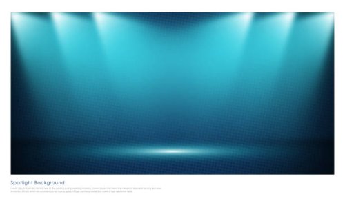 illuminated stage with scenic lights - concert stock illustrations