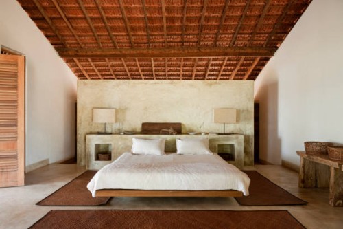 indian beach house retreat, goa - home decoration stock pictures, royalty-free photos & images