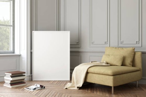 interior hipster blank picture poster frame template - home decoration stock pictures, royalty-free photos & images