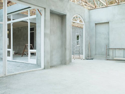 interior of house under construction - home decoration stock pictures, royalty-free photos & images