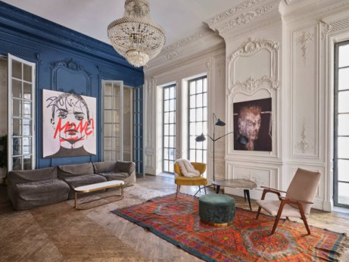 interior of the mansion in a classic style - home decoration stock pictures, royalty-free photos & images