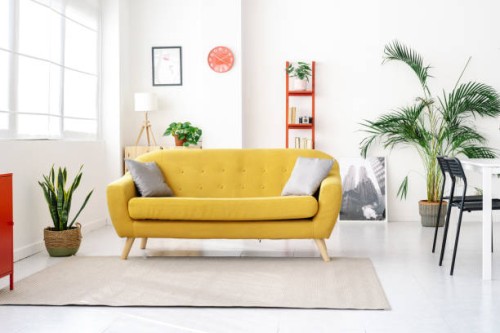 interior view of a modern living room. - home decoration stock pictures, royalty-free photos & images