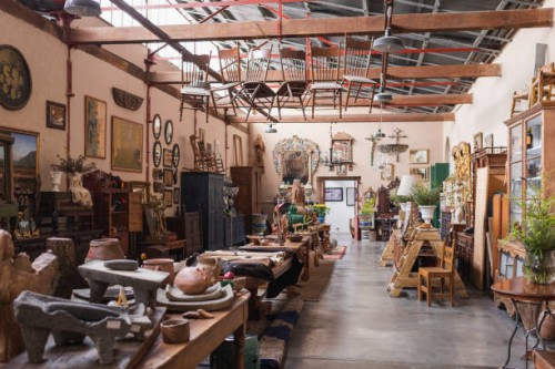 interior view of antique store in mexico - home decoration stock pictures, royalty-free photos & images