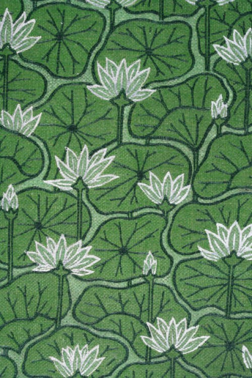 japanese lotus flower design background, victorian 19th century - garden decoration stock illustrations