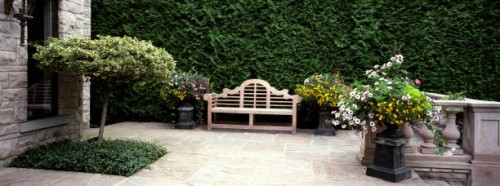 jardin privé - garden decoration photos et images de collection