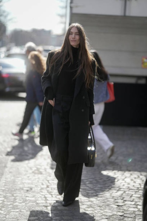 Jessica Miller attends the Givenchy Paris Womenswear Fall/Winter 2025-2026 show as part of Paris Fashion Week at Hotel de Caraman on March 07, 2025...