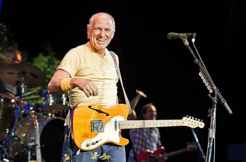 Jimmy Buffett performs at L'Olympia on September 26, 2011 in Paris, France.