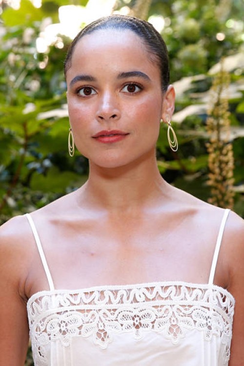Juliana Canfield attends the Ulla Johnson fashion show during New York Fashion Week at Terminal Warehouse on September 08, 2024 in New York City.