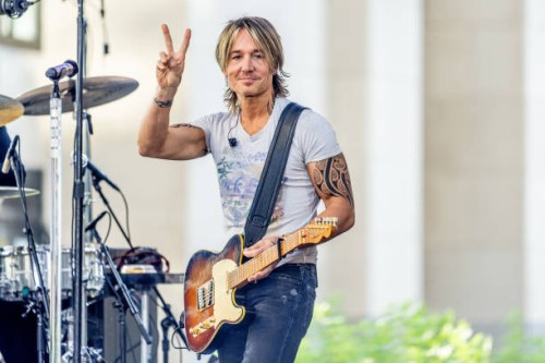 Keith Urban performs on NBC's "Today" at Rockefeller Plaza on June 30, 2022 in New York City.