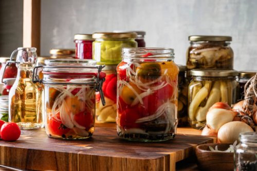 kitchen pantry. making pickled tomatoes - food stock pictures, royalty-free photos & images