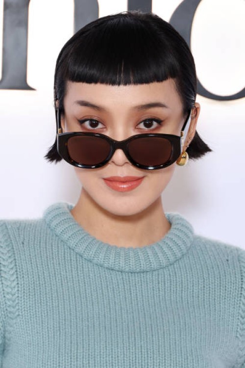 Kiwi Lee attends the Chloé Womenswear Fall/Winter 2024-2025 show as part of Paris Fashion Week on February 29, 2024 in Paris, France.