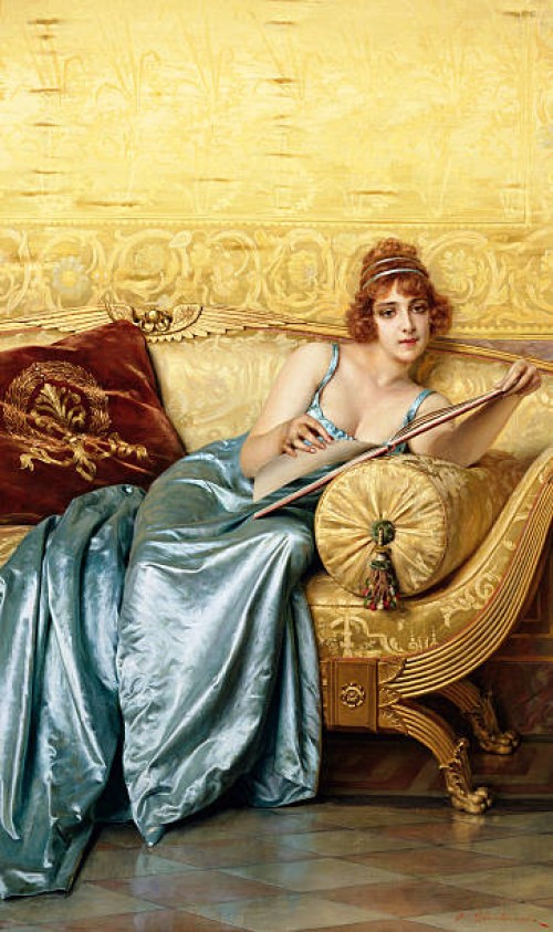 Lady of Leisure by Joseph Frederic Charles Soulacroix