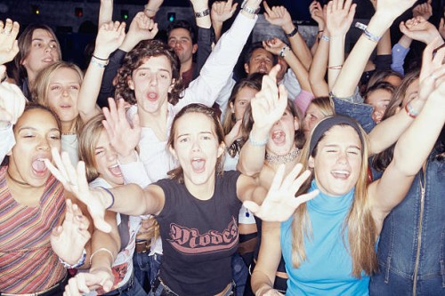 large group of teenagers at club, portrait - concert stock pictures, royalty-free photos & images