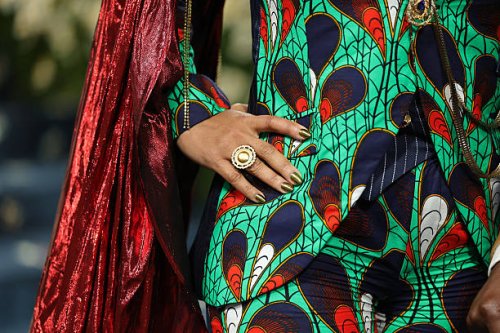 Laurie A. Cumbo, fashion detail, attends the 2025 Met Gala Celebrating "Superfine: Tailoring Black Style" at Metropolitan Museum of Art on May 05,...