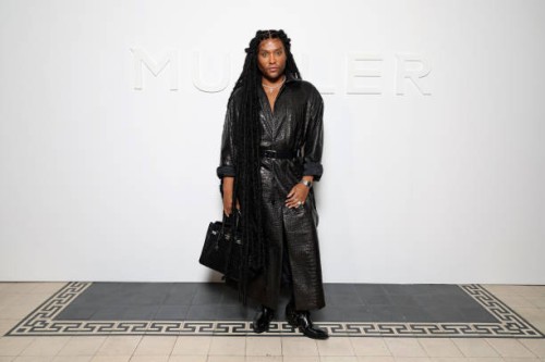 Law Roach attends the Mugler Womenswear Spring-Summer 2025 show as part of Paris Fashion Week on September 26, 2024 in Paris, France.