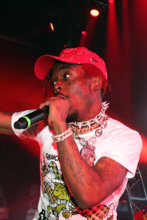 Lil Uzi Vert performs at Terminal 5 on December 18, 2017 in New York City.