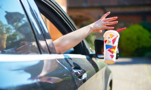 litter lout - junk food stock pictures, royalty-free photos & images