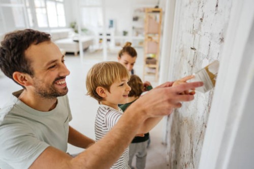 little assistant - home decoration stock pictures, royalty-free photos & images