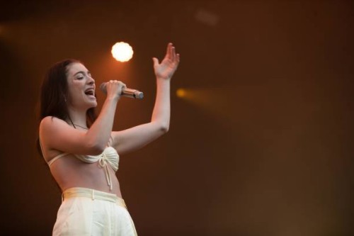 Lorde performs at Forbidden Fruit Festival at The Royal Hospital Kilmainham on June 05, 2022 in Dublin, Ireland.