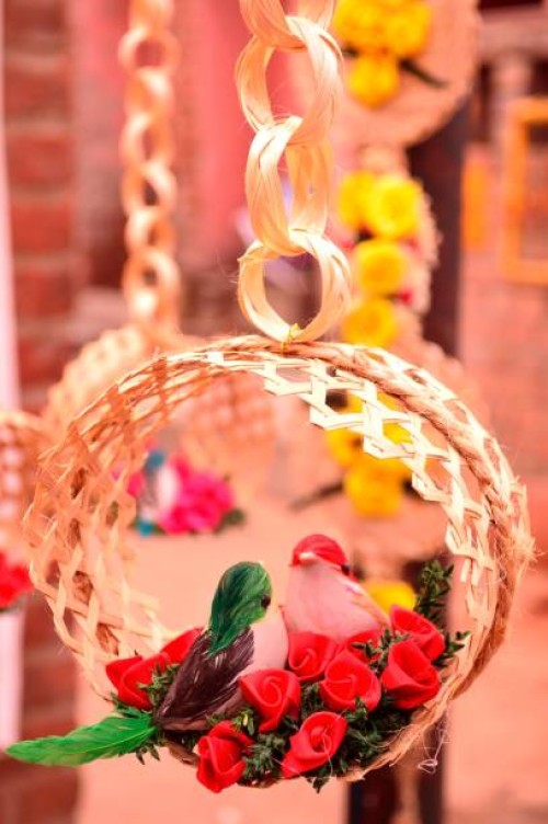 love birds #2 - garden decoration stock pictures, royalty-free photos & images