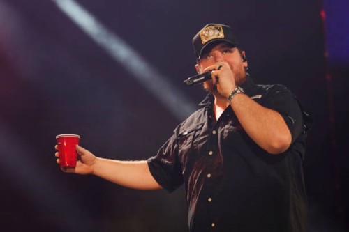 Luke Combs performs at the Concerts for Conservation as a part of the Bass Pro Shops World’s Fishing Fair in Springfield, Missouri on March 31, 2022