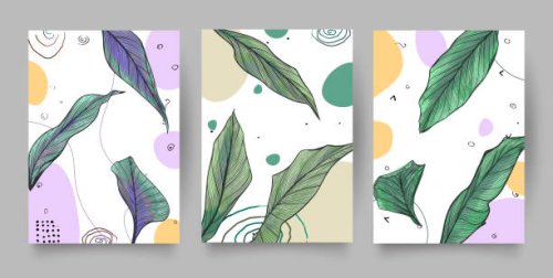 luxury wedding invitation card background with golden line art flower and botanical leaves, organic shapes, watercolor. abstract art background vector design for wedding and vip cover template. - garden decoration stock illus