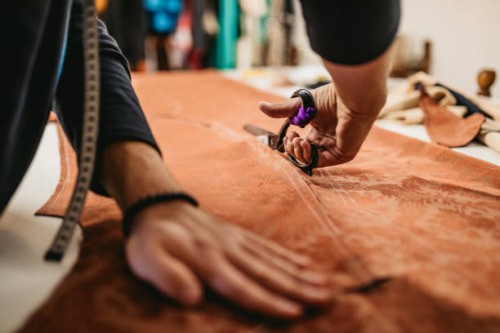 male fashion designer working in workshop - home decoration stock pictures, royalty-free photos & images