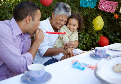 man blowing an extending whistle - garden decoration stock pictures, royalty-free photos & images