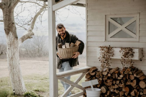 manual worker of his own house - home decoration stock pictures, royalty-free photos & images