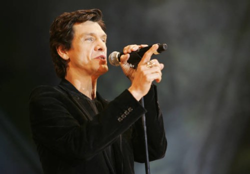 Marc Lavoine during Concert des Pieces Jaunes a Nice - Yellow Coins Concert to Help Children in Hospitals at Theatre de Verdure in Nice, France.