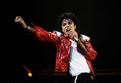 March 3: Michael Jackson performs during the "Bad" tour at Madison Square Garden in New York City on March 3, 1988.