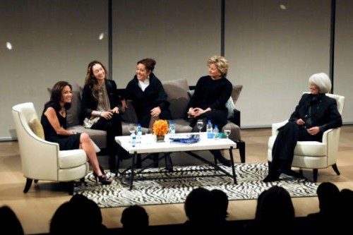 Margaret Russell, Kelly Wearstler, Michelle Nussbaumer, Charlotte Moss and Holly Hunt attend ELLE DECOR's 2nd Annual Salute to WOMEN IN DESIGN at The...