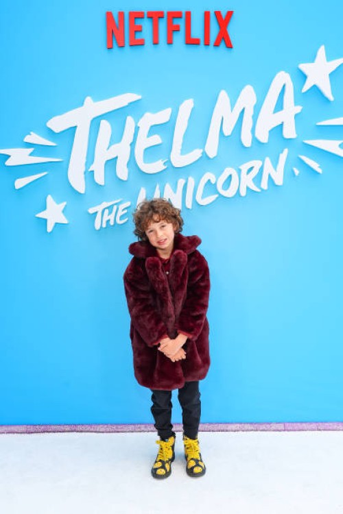 Max Alexander attends a special screening of Netflix's "Thelma the Unicorn" at Bay Theatre on May 11, 2024 in Pacific Palisades, California.