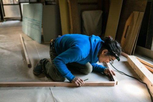 men renovating an old house in rural japan. - home decoration stock pictures, royalty-free photos & images