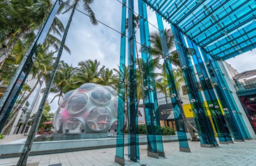 miami design district - fashion stock pictures, royalty-free photos & images