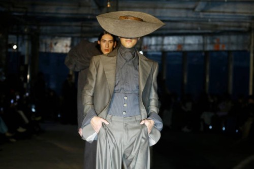 Models walk the runway during the Campillo show during the February 2025 New York Fashion Week on February 07, 2025 in New York City.