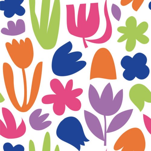 modern abstract natural floral seamless pattern. - garden decoration stock illustrations